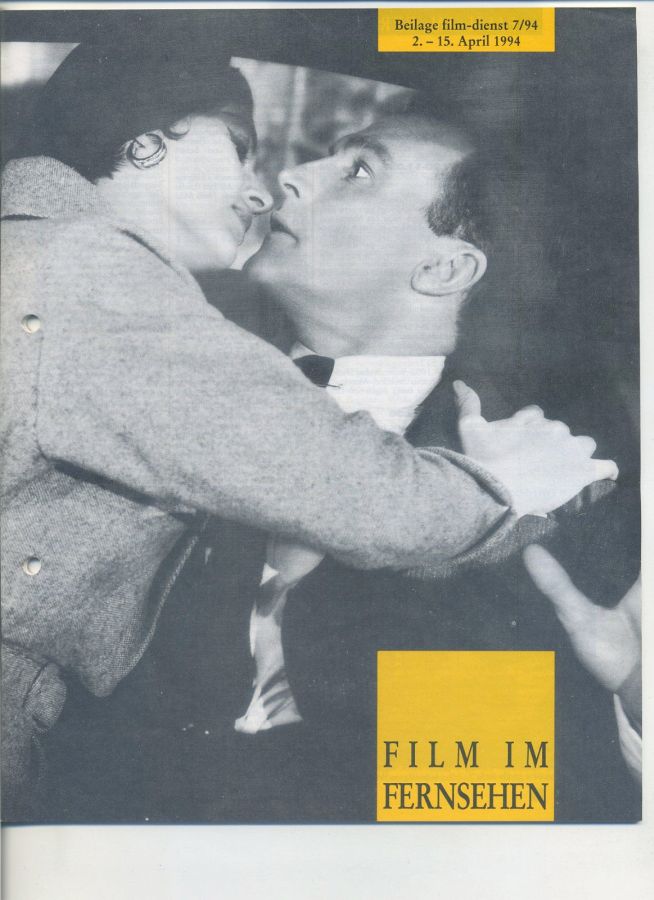 FILM IM FERNSEHEN magazine side cover Issue 7 2 April 1994