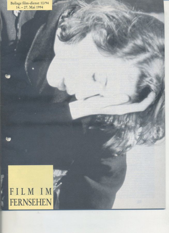 FILM IM FERNSEHEN magazine side cover Issue 10 14 May 1994