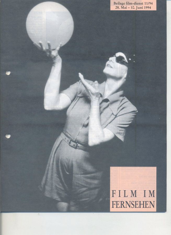 FILM IM FERNSEHEN magazine side cover Issue 11 28 May 1994
