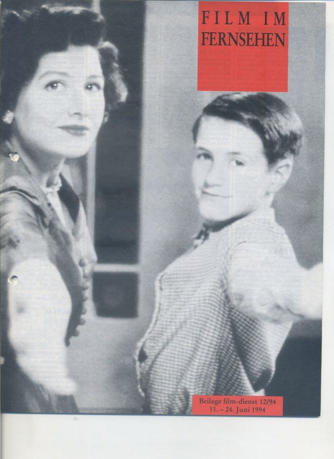 FILM IM FERNSEHEN magazine side cover Issue 12 11 June 1994