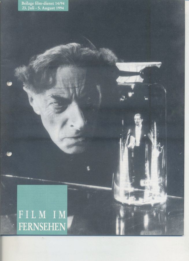 FILM IM FERNSEHEN magazine side cover Issue 15 23 July 1994