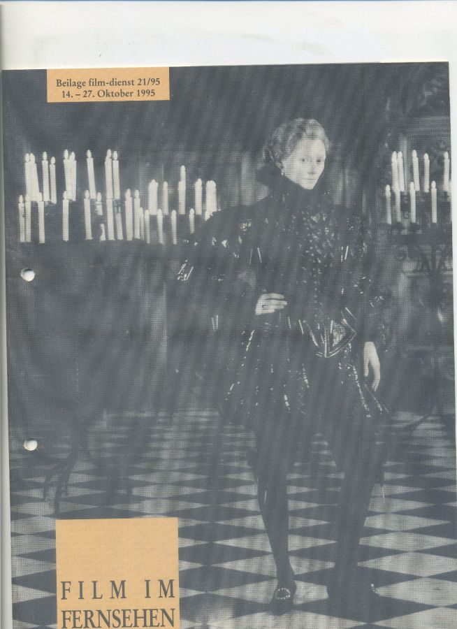 FILM IM FERNSEHEN magazine side cover Issue 21 14 October 1995