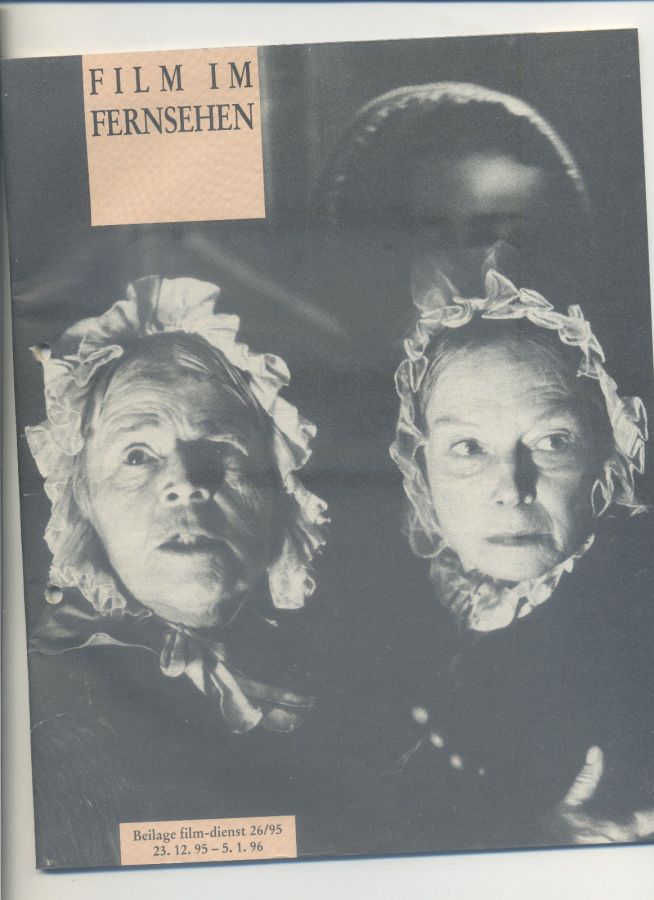 FILM IM FERNSEHEN magazine side cover Issue 26 23 December 1995