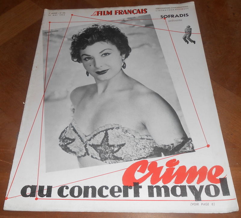 FILM FRANCAIS | LE magazine side cover Issue 516 14 May 1954