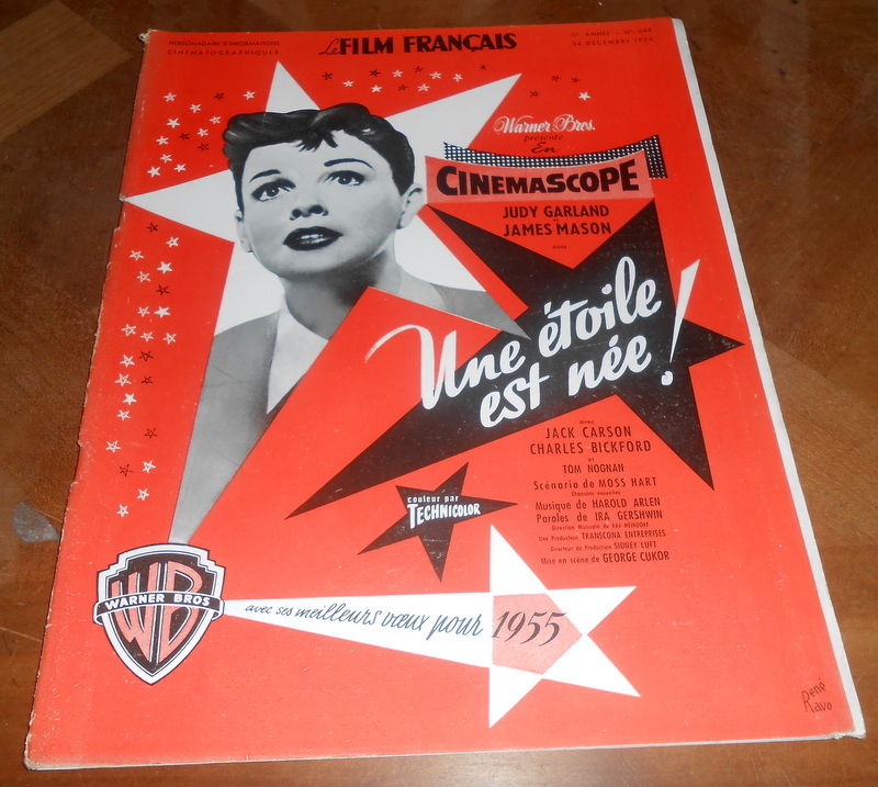 FILM FRANCAIS | LE magazine side cover Issue 548 24 December 1954