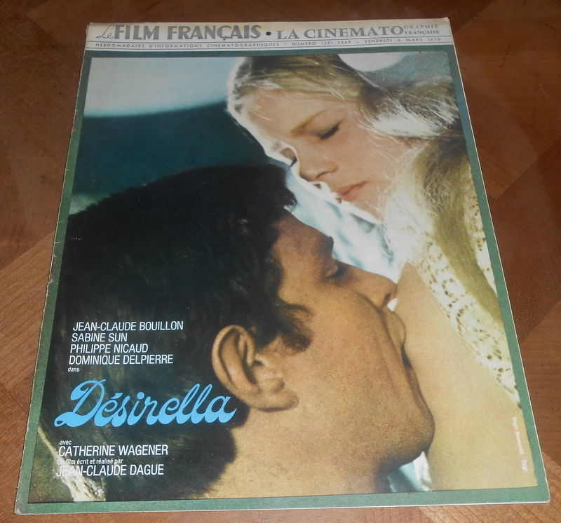 FILM FRANCAIS | LE magazine side cover Issue 1331 6 March 1970