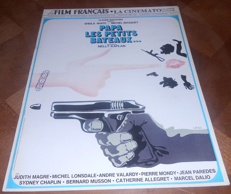 FILM FRANCAIS | LE magazine side cover Issue 1404 17 September 1971