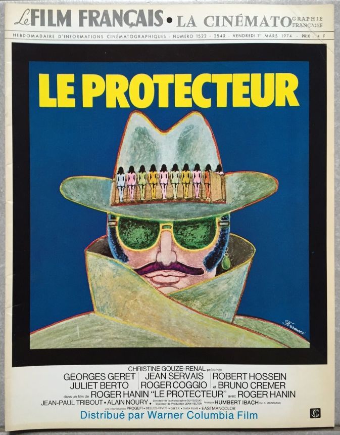 FILM FRANCAIS | LE magazine side cover Issue 1522 1 March 1974
