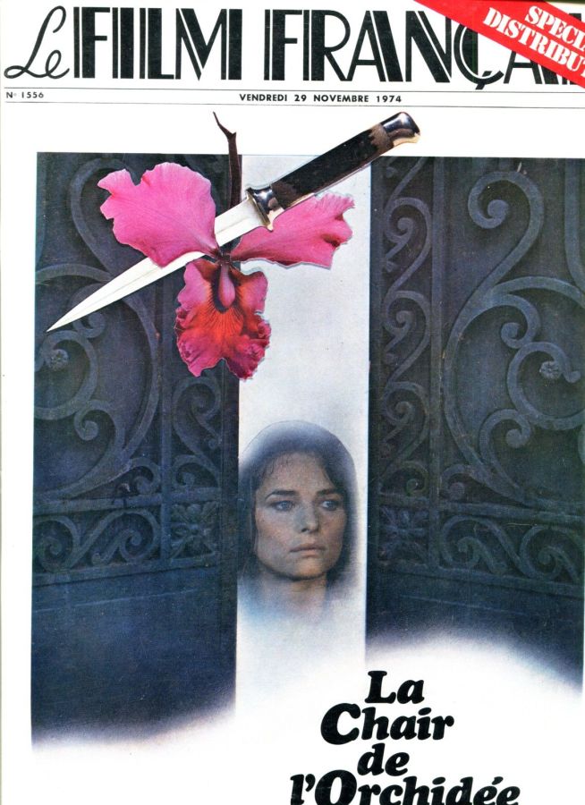 FILM FRANCAIS | LE magazine side cover Issue 1556 29 November 1974