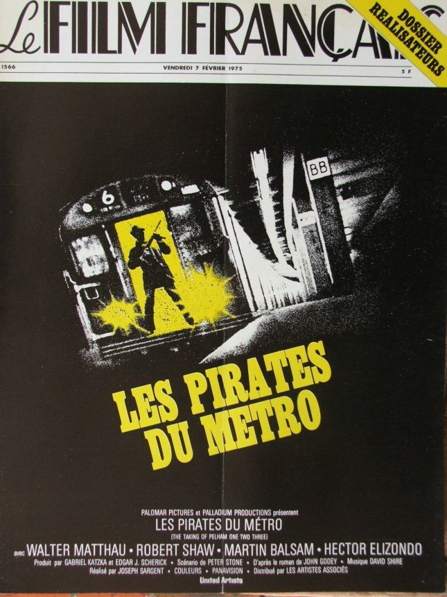 FILM FRANCAIS | LE magazine side cover Issue 1566 7 February 1975