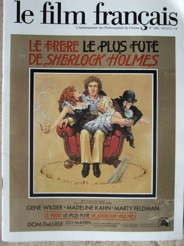 FILM FRANCAIS | LE magazine side cover Issue 1605 19 December 1975