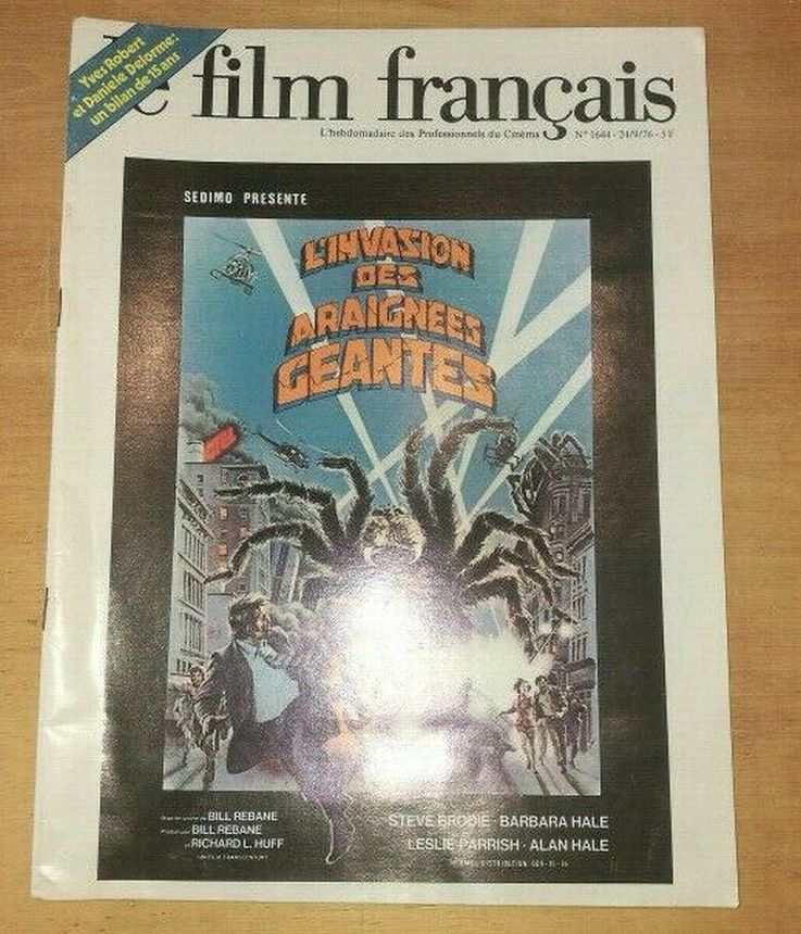 FILM FRANCAIS | LE magazine side cover 24 September 1976