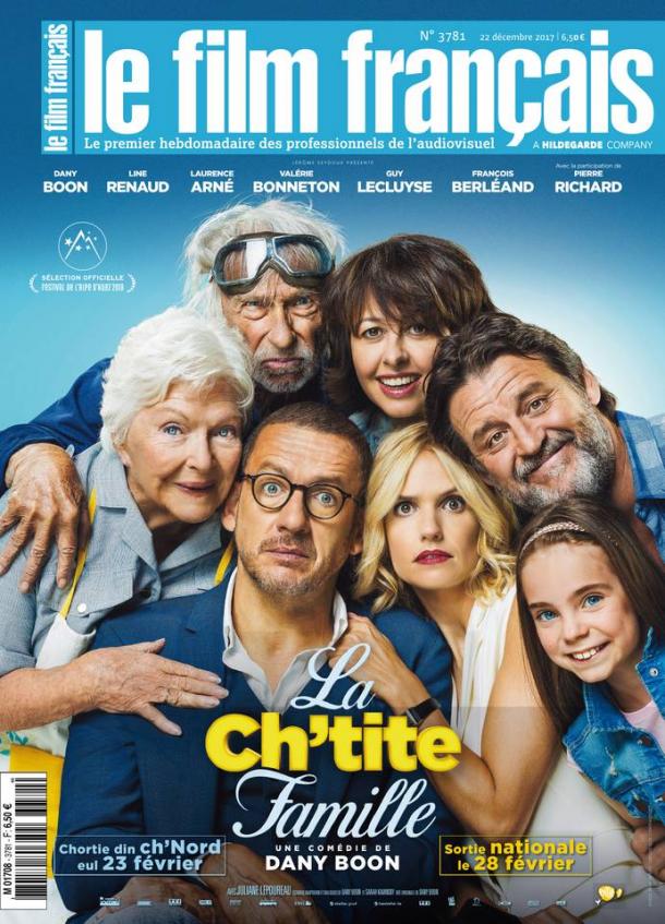 FILM FRANCAIS | LE magazine side cover Issue 3781 22 December 2017