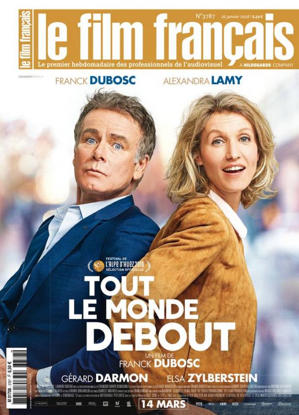 FILM FRANCAIS | LE magazine side cover Issue 3787 26 January 2018