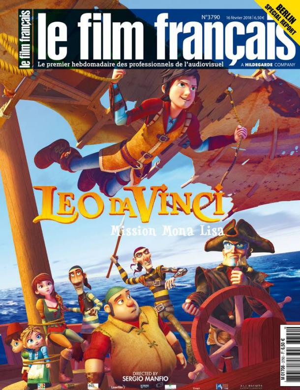 FILM FRANCAIS | LE magazine side cover Issue 3790 16 February 2018