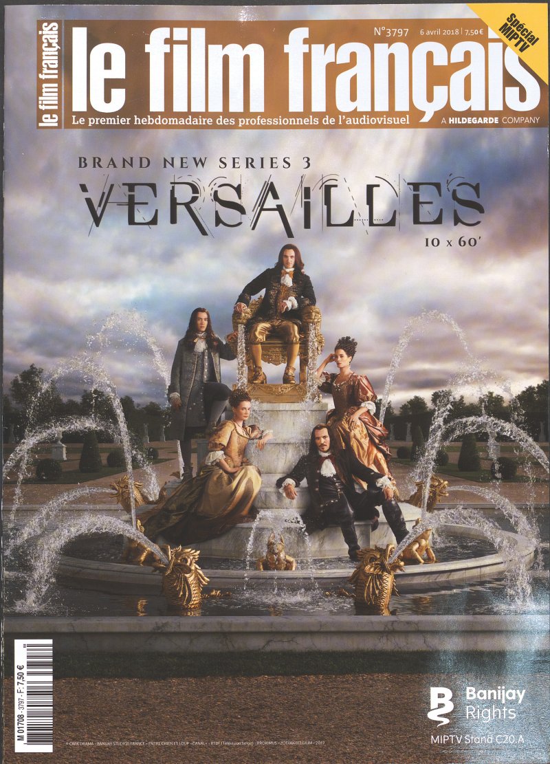 FILM FRANCAIS | LE magazine side cover Issue 3797 6 April 2018