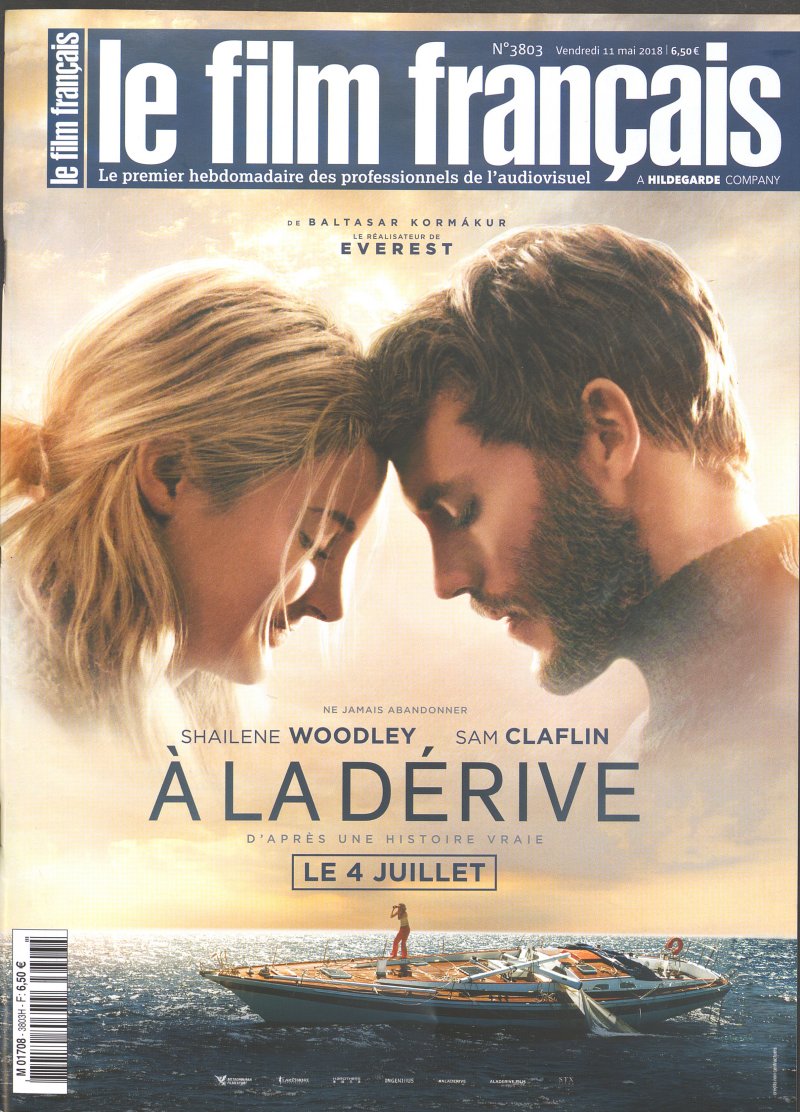 FILM FRANCAIS | LE magazine side cover Issue 3803 11 May 2018