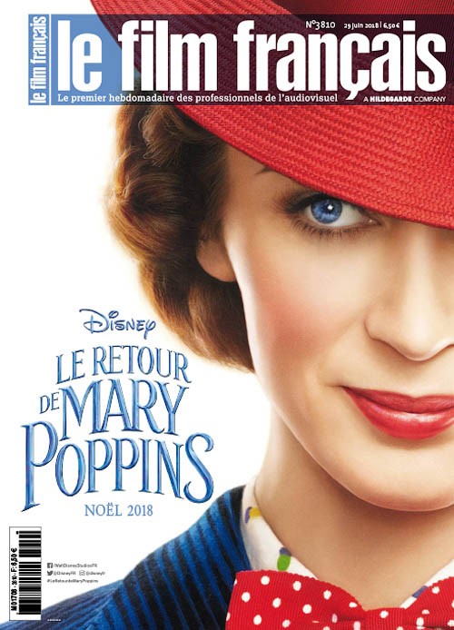 FILM FRANCAIS | LE magazine side cover Issue 3810 29 June 2018