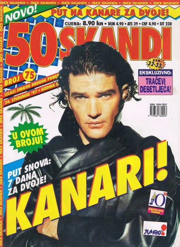 50 SKANDI magazine side cover Issue 75 24 November 1997