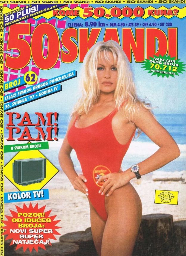 50 SKANDI magazine side cover Issue 62   1997