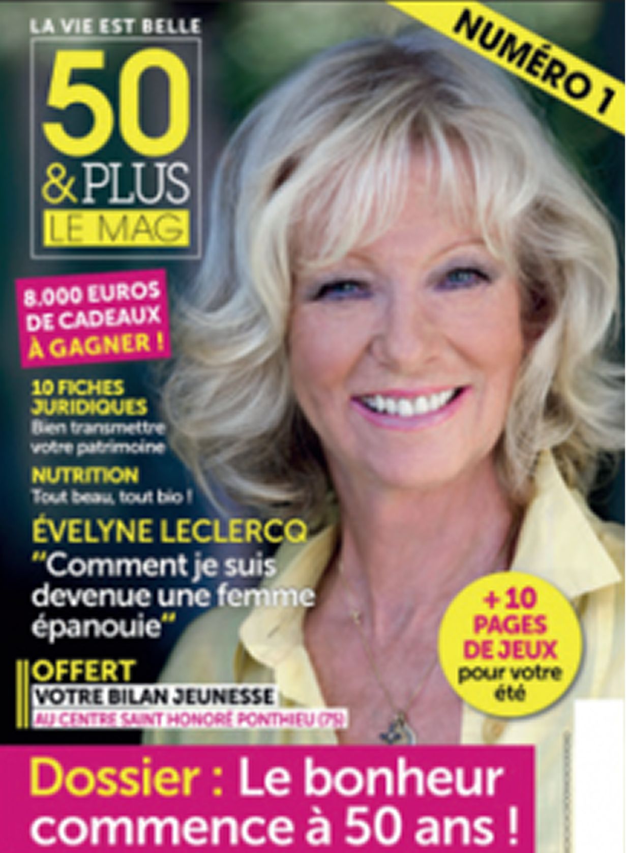 FIFTY AND PLUS LE MAG magazine side cover Issue 1   2017
