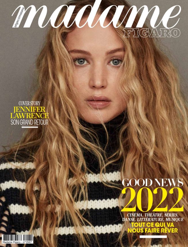 MADAME FIGARO FRANCE magazine side cover 17 December 2021