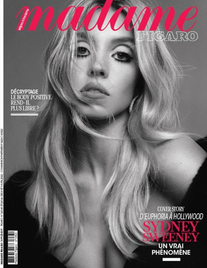 MADAME FIGARO FRANCE magazine side cover 8 April 2022