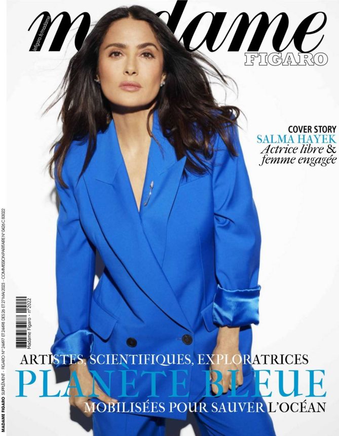 MADAME FIGARO FRANCE magazine side cover 26 May 2023