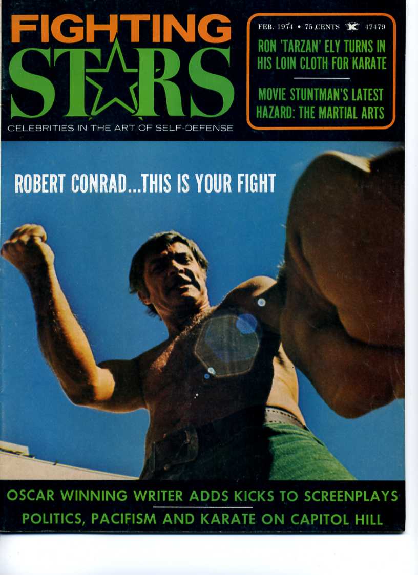 FIGHTING STARS magazine side cover Issue 3  Vol 1 # 3 February/March 1974