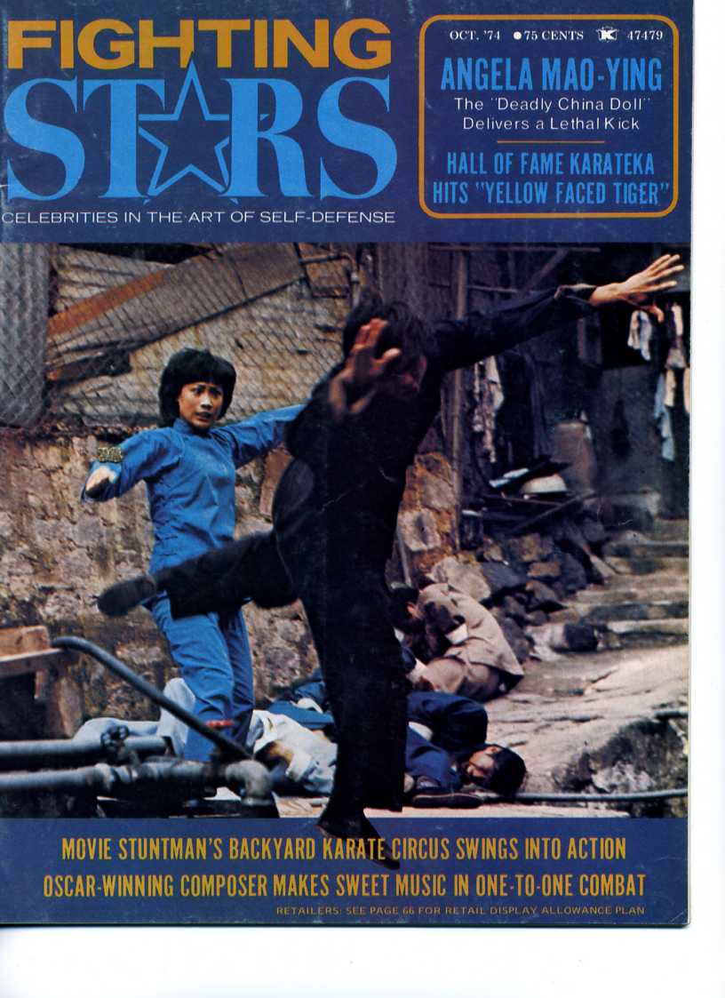 FIGHTING STARS magazine side cover Issue 7  Vol 1 # 7 October 1974