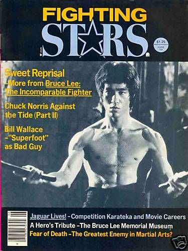 FIGHTING STARS magazine side cover June 1979