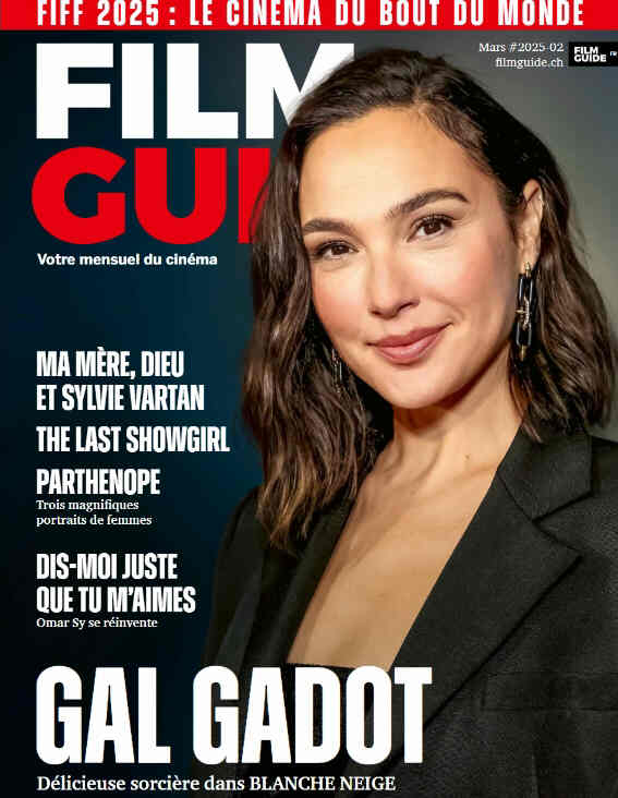 FILM GUIDE (CH) magazine side cover  March 2025
