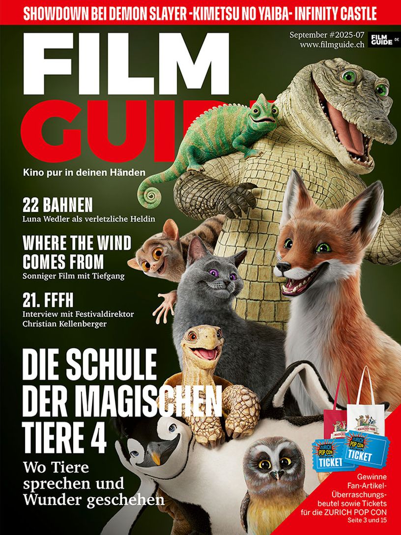 FILM GUIDE (CH) magazine cover  September 2025