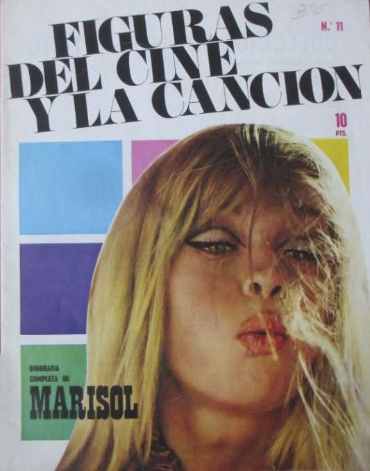 FIGURAS DEL CINE Y LA CANCION magazine side cover Issue 11   