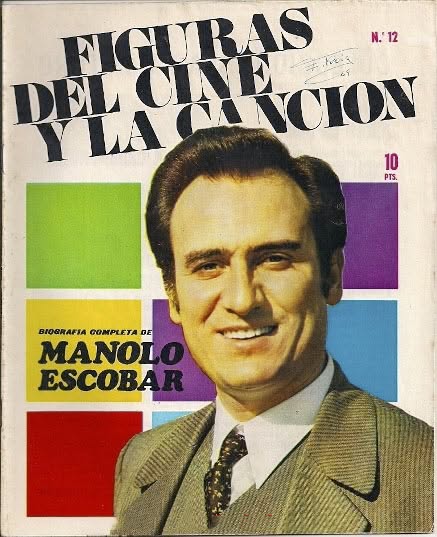 FIGURAS DEL CINE Y LA CANCION magazine side cover Issue 12   