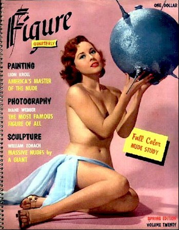 FIGURE USA magazine side cover Issue 20   1958