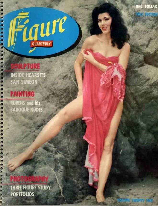 FIGURE USA magazine side cover Issue 22 Fall 1958
