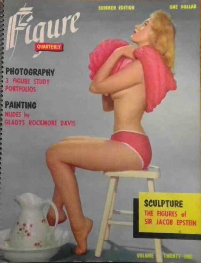 FIGURE USA magazine side cover Issue 21 Summer 1958