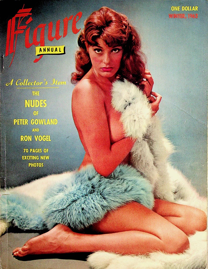 FIGURE USA magazine side cover Issue 34   1962