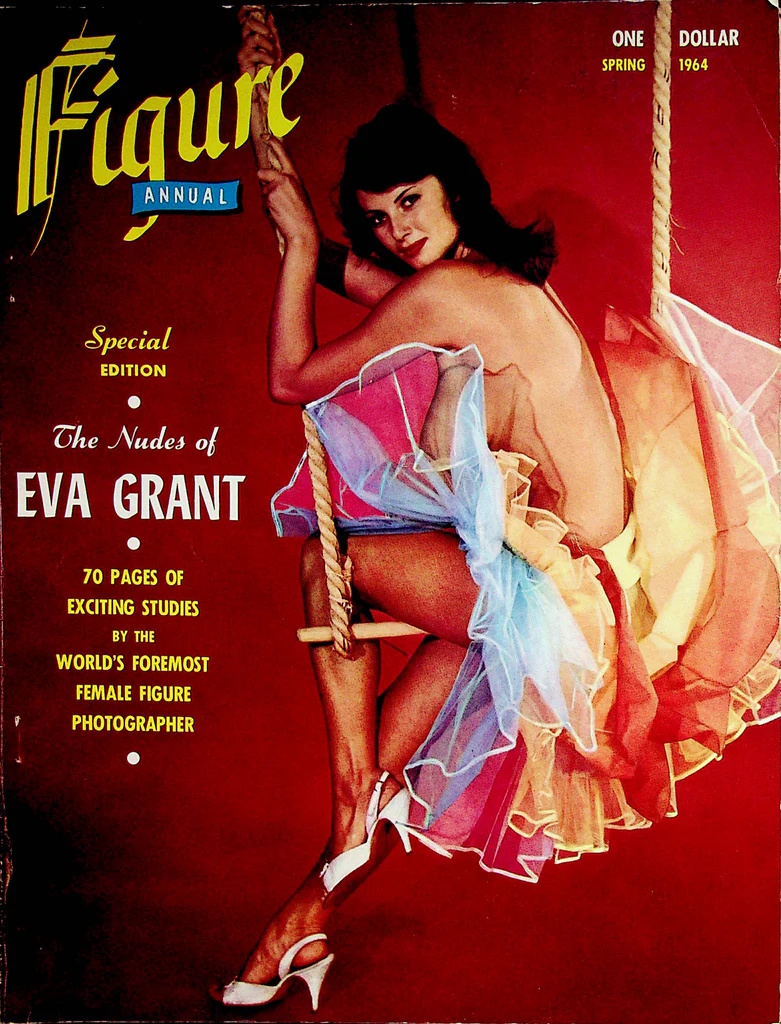 FIGURE USA magazine side cover Issue 38   1963