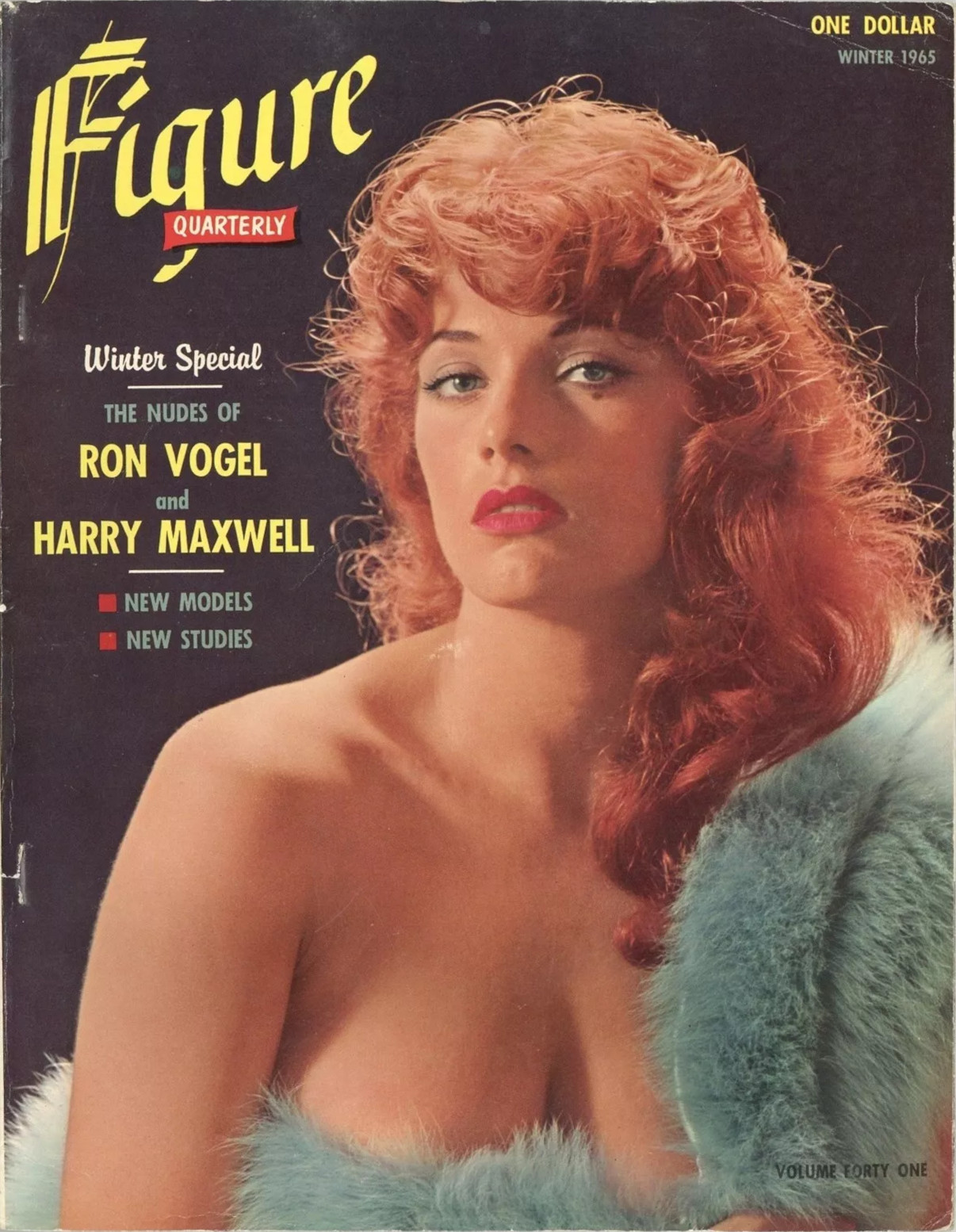 FIGURE USA magazine side cover Issue 41   1965