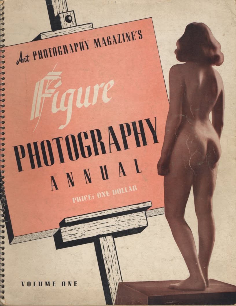 FIGURE USA magazine side cover  Vol 1   1950
