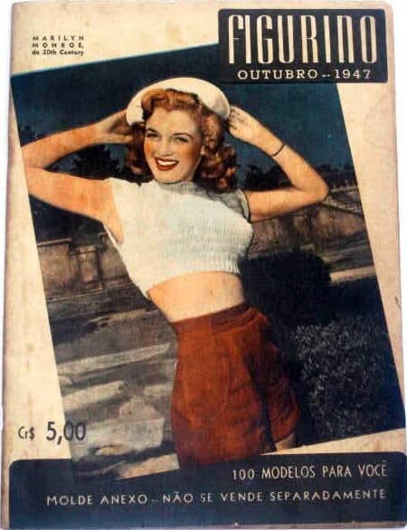 FIGURINO magazine side cover  October 1947