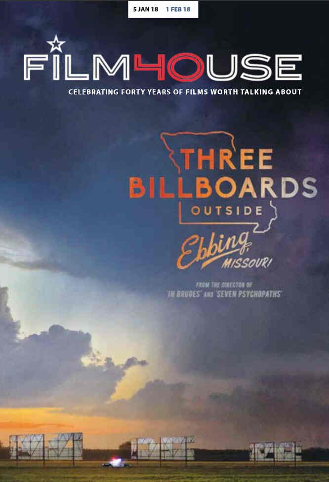 FILMHOUSE magazine side cover  January 2018