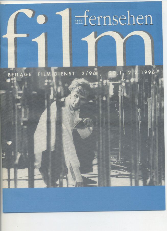 FILM IM FERNSEHEN magazine side cover Issue 2 20 January 1996