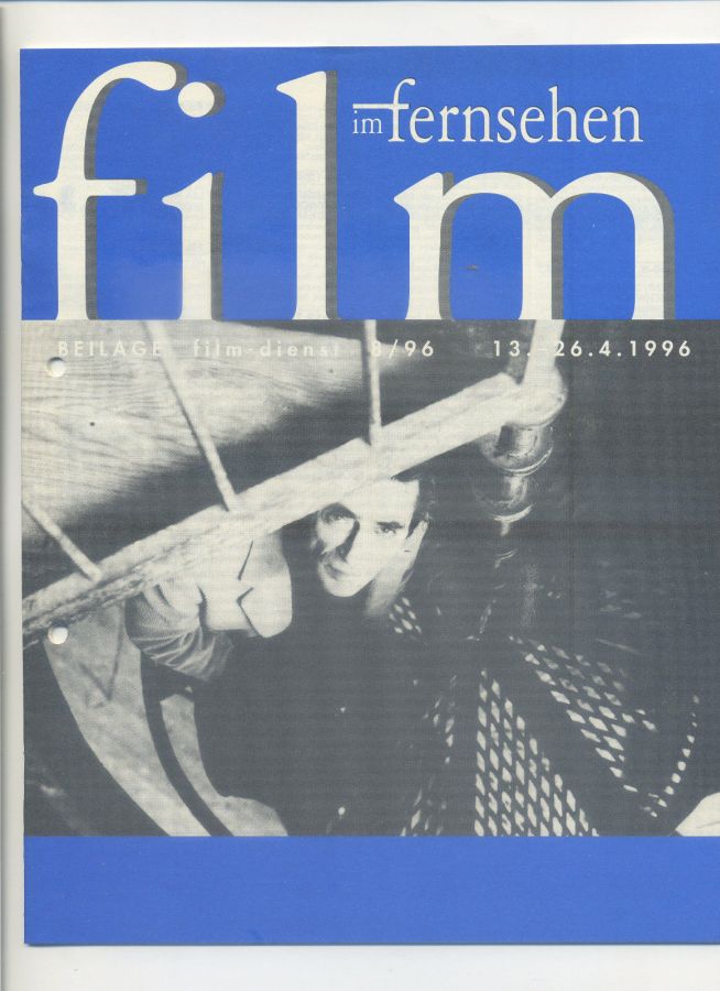 FILM IM FERNSEHEN magazine side cover Issue 8 13 April 1996