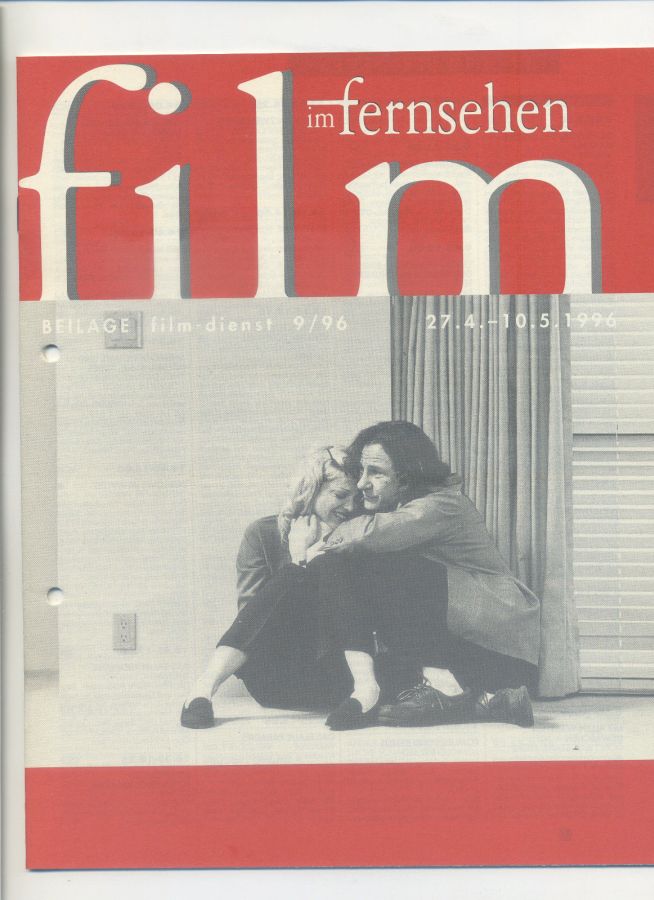 FILM IM FERNSEHEN magazine side cover Issue 9 27 April 1996