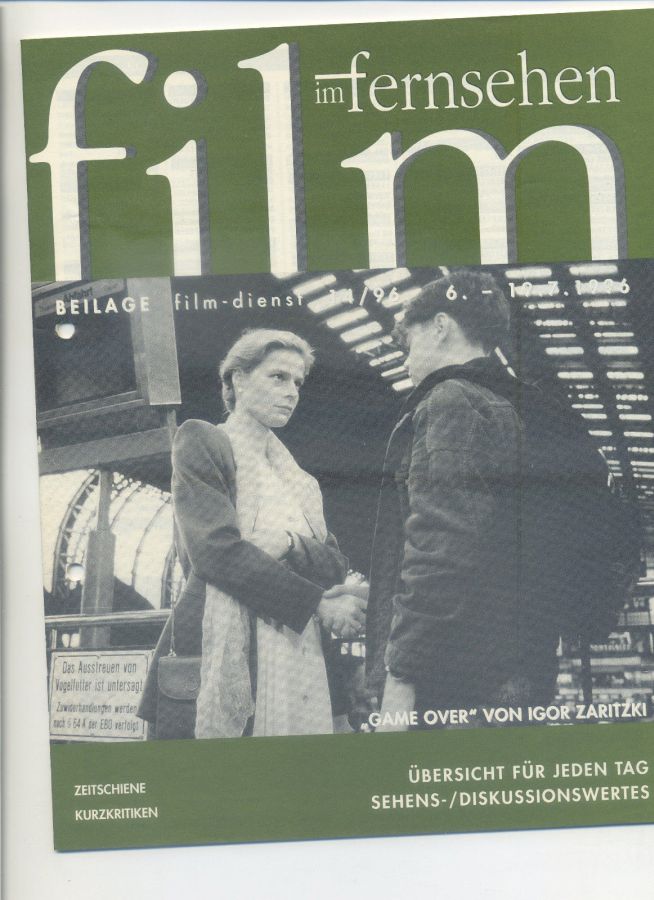 FILM IM FERNSEHEN magazine side cover Issue 14 6 July 1996
