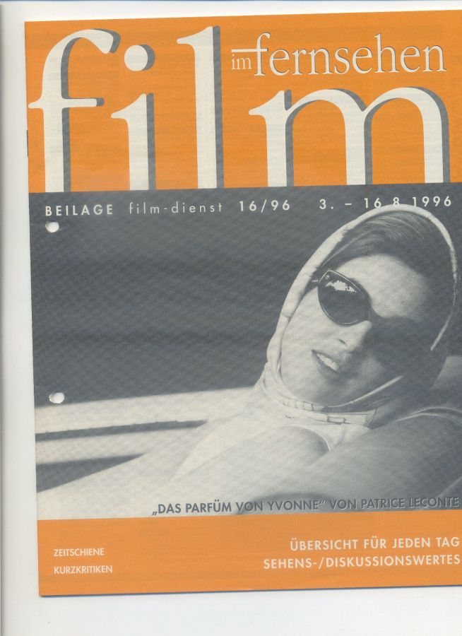 FILM IM FERNSEHEN magazine side cover Issue 16 3 August 1996