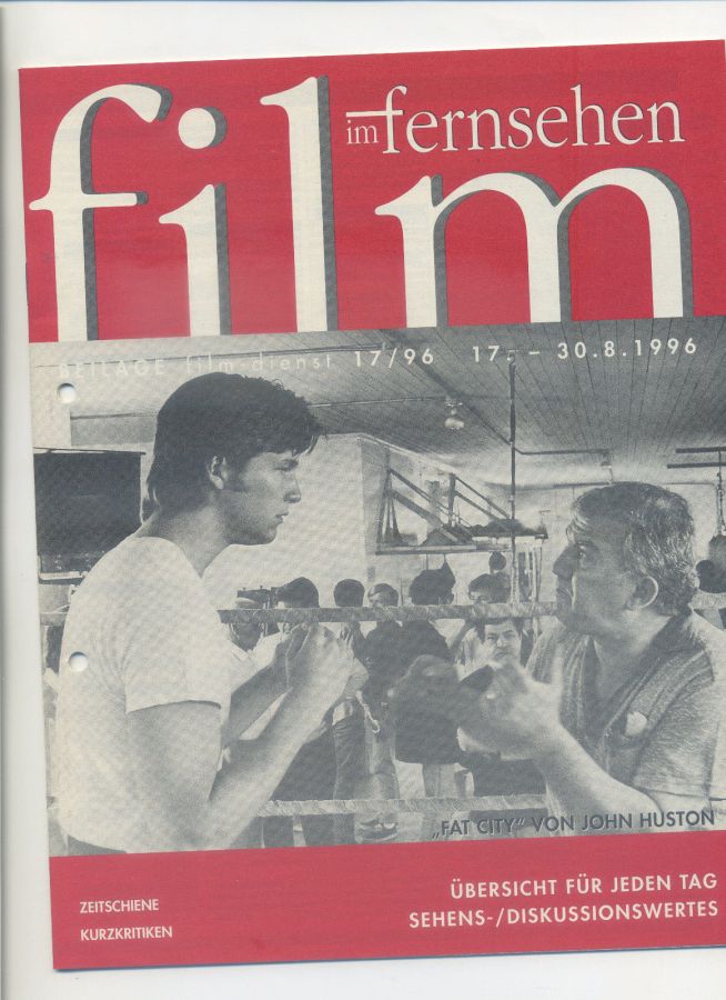 FILM IM FERNSEHEN magazine side cover Issue 17 17 August 1996